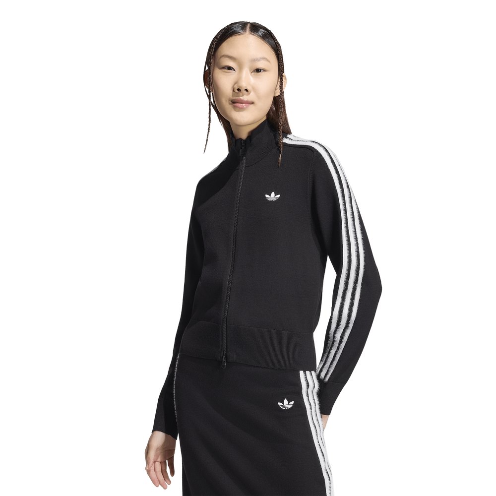 adidas Originals Firebird Knit Track Top - Branch/Silver Pebble